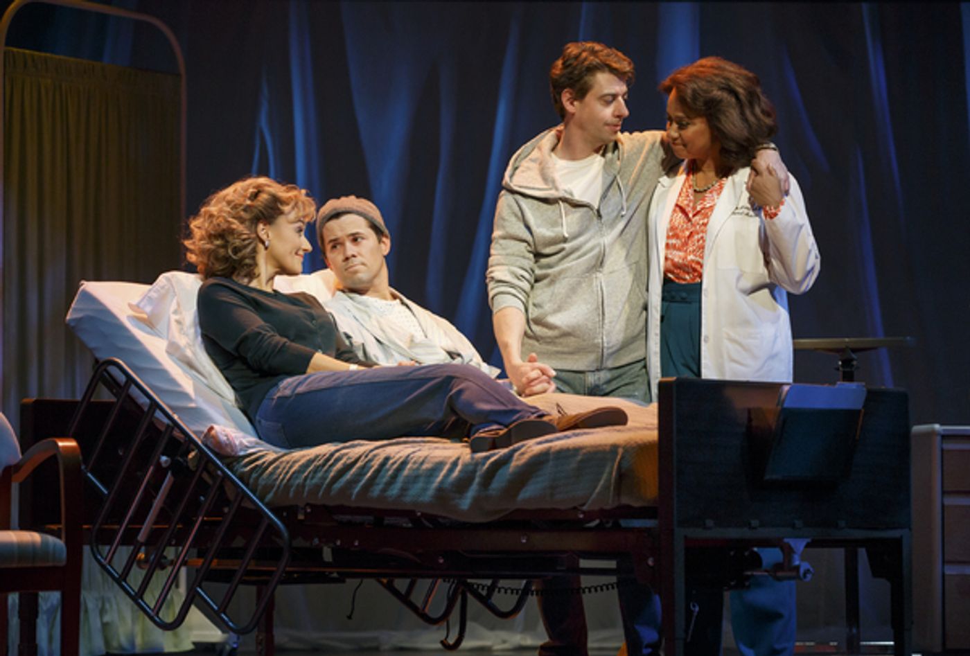 Photo Flash: First Look at Christian Borle, Andrew Rannells & More in FALSETTOS on Broadway!  Image