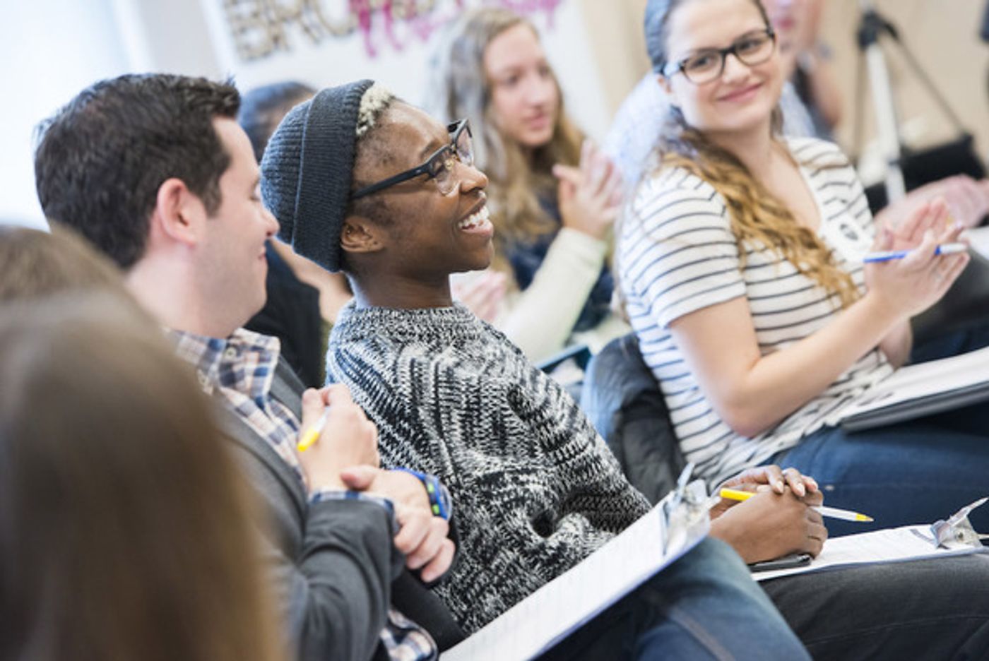 Photo Flash: THE COLOR PURPLE's Cynthia Erivo Leads Master Class in NYC  Image
