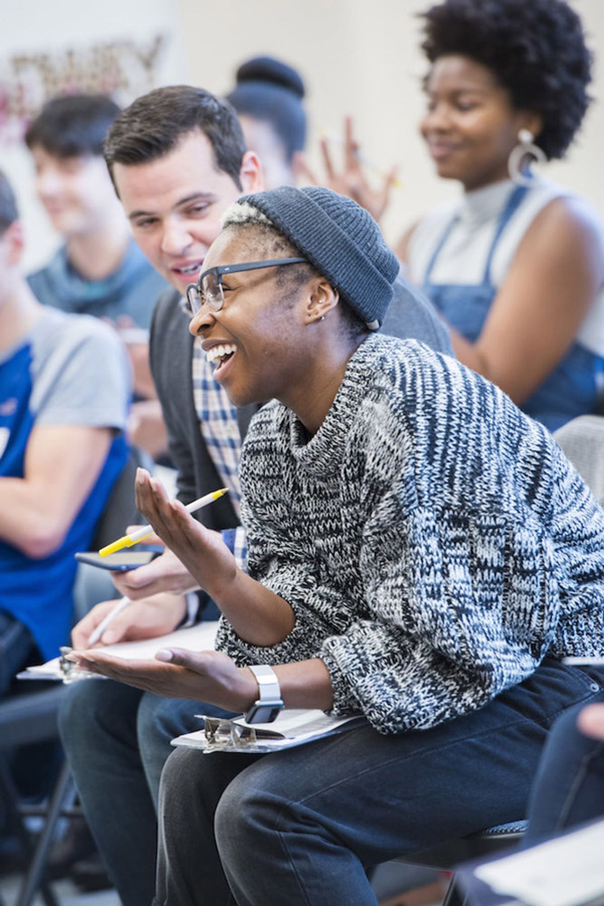 Marc Tumminelli and Cynthia Erivo  at 
