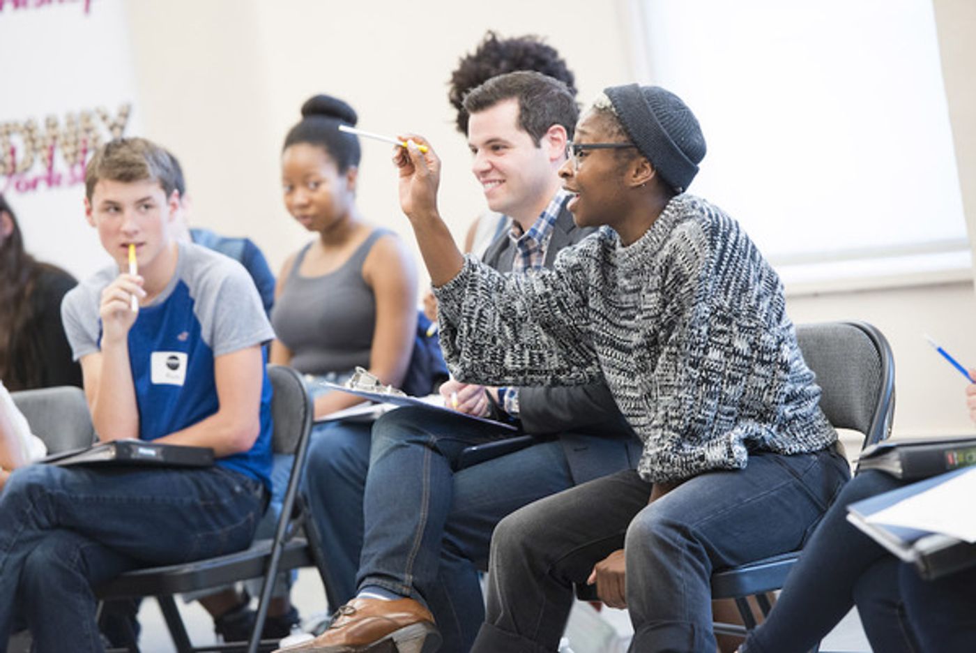 Photo Flash: THE COLOR PURPLE's Cynthia Erivo Leads Master Class in NYC Photo Flash: THE COLOR PURPLE's Cynthia Erivo Leads Master Class in NYC Image