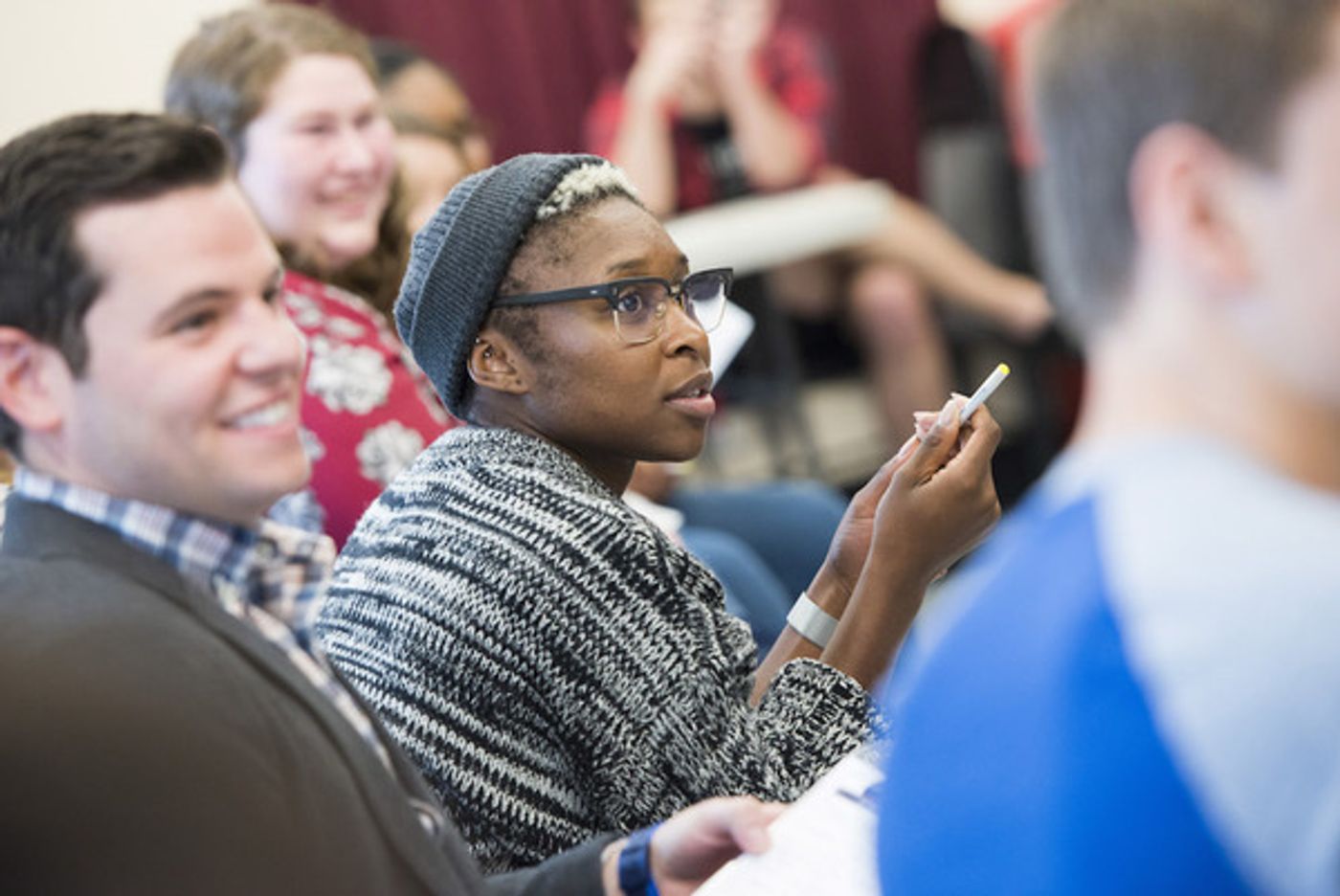 Photo Flash: THE COLOR PURPLE's Cynthia Erivo Leads Master Class in NYC Photo Flash: THE COLOR PURPLE's Cynthia Erivo Leads Master Class in NYC Image