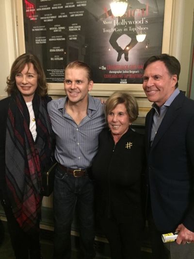 ANNE ARCHER, ROBERT CREIGHTON, RIKI KANE LARIMER, BOB COSTAS Photo