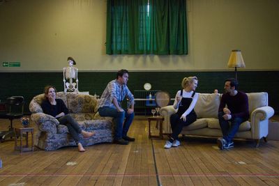 Katherine Parkinson, Rufus Jones, Emily Berrington, and Ralf Little Photo