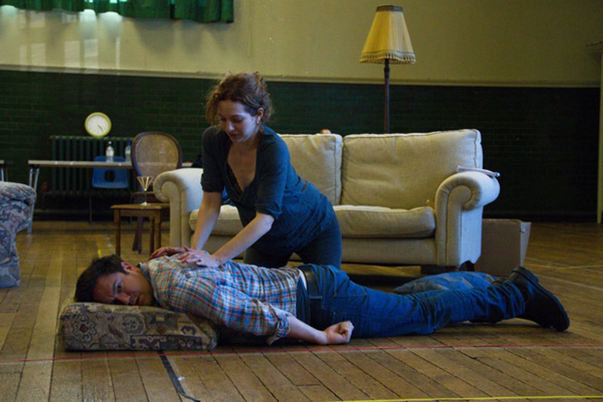 Rufus Jones and Katherine Parkinson at 