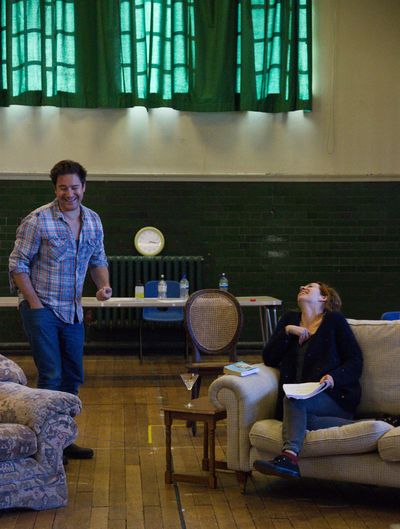Rufus Jones and Katherine Parkinson Photo