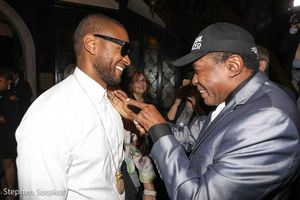 Usher & Ben Vereen @ BroadwayWorld Usher & Ben Vereen Photo