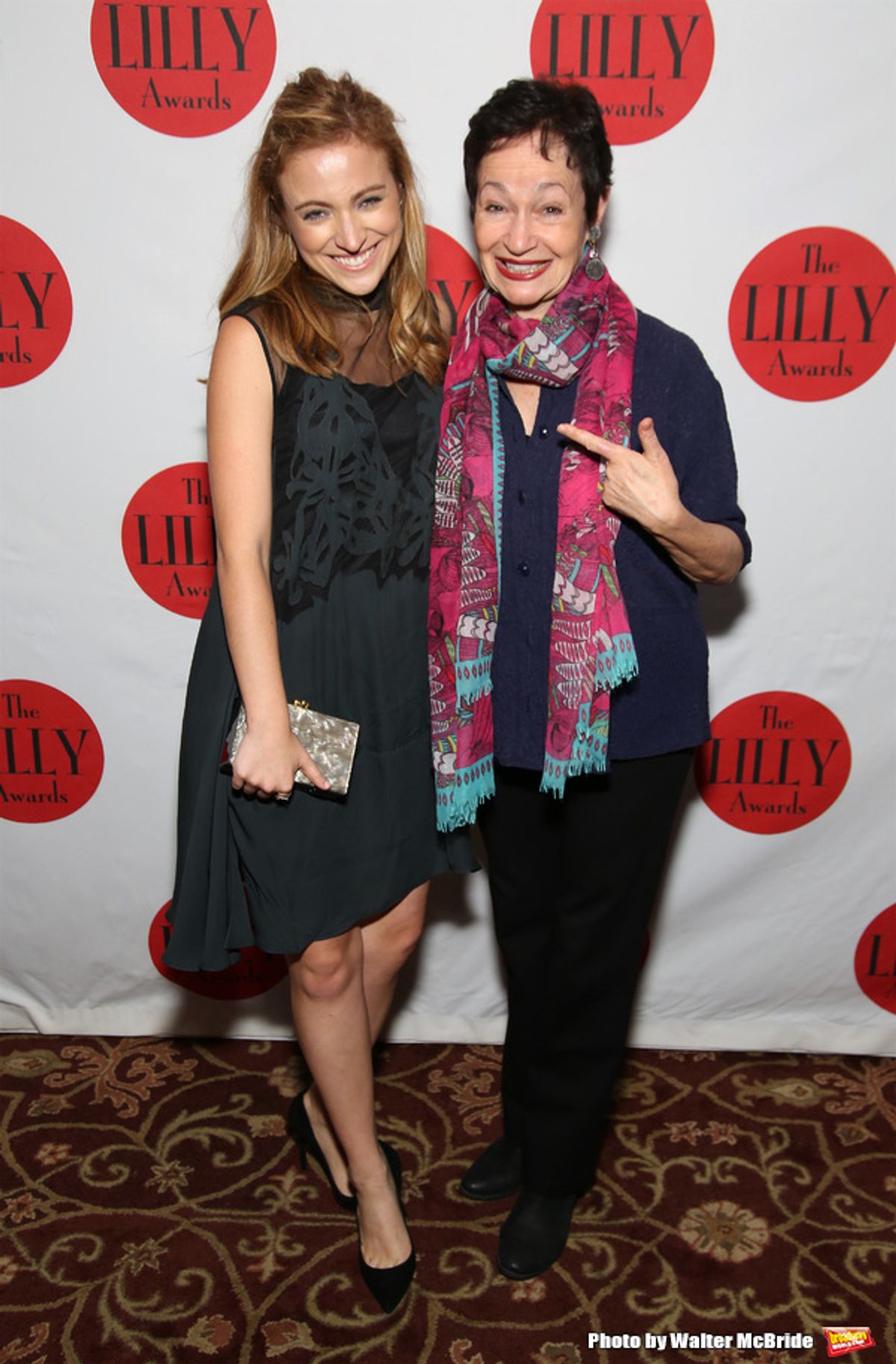 Christy Altomare and Lynn Ahrens  at 
