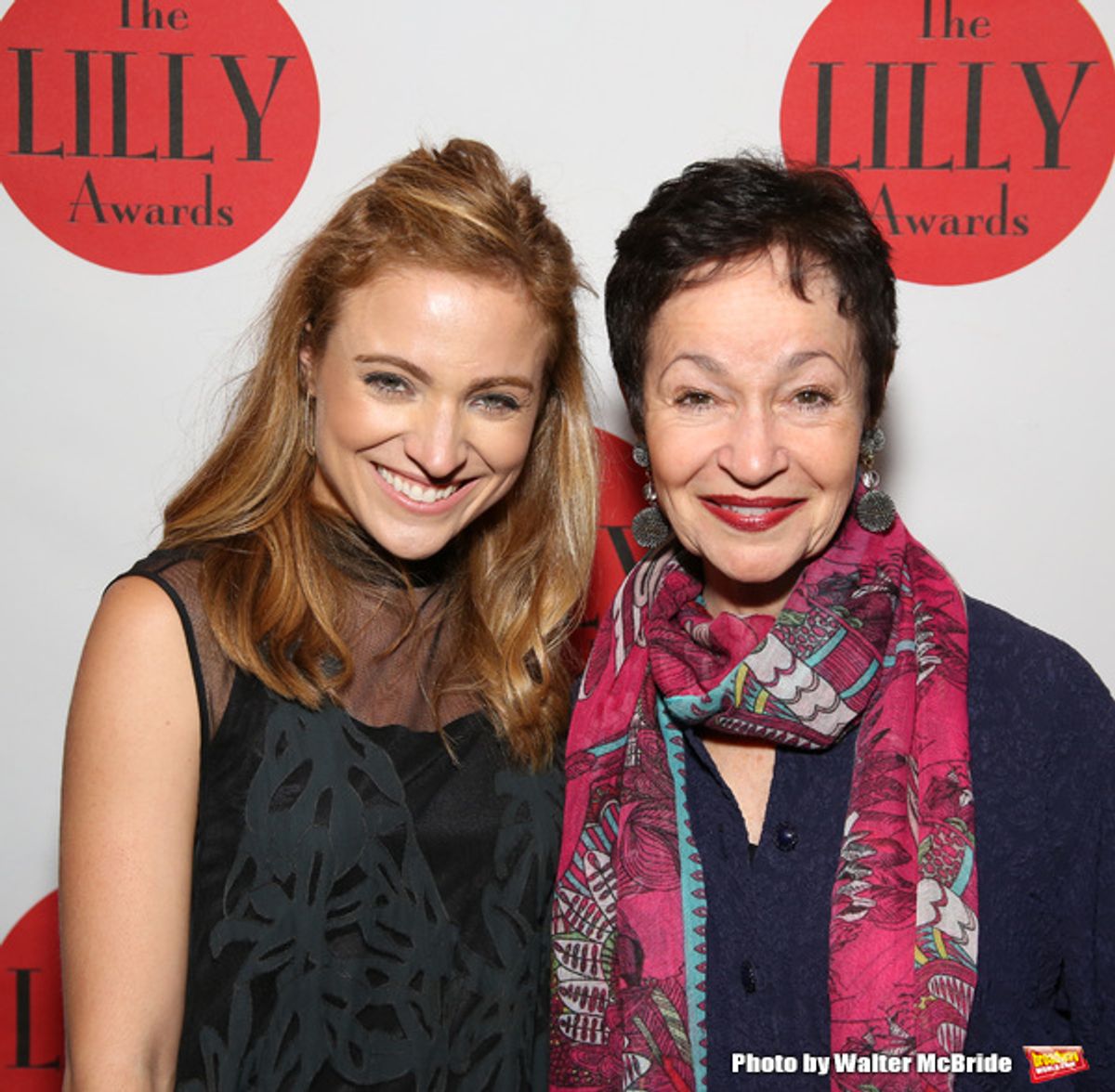 Christy Altomare and Lynn Aherns at 