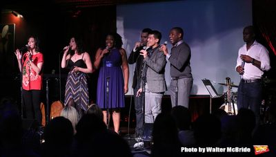 Margo Siebert with Telly Leung, Laurel Harris, Aurelia Williams, Arbender Robinson, A Photo
