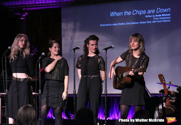 Erica Sweany, Jessie Shelton, Shaina Taub and Anais Mitchell  Photo