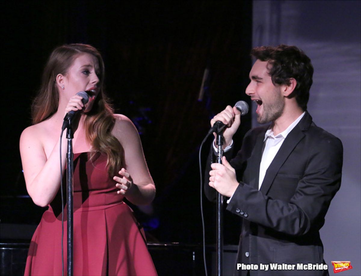 Allie Trimm and Aaron Simon Gross  at 