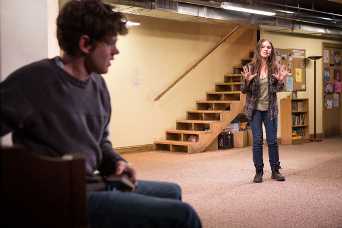 Peter Mark Kendall and Leah Karpel at 