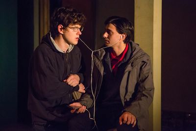 Peter Mark Kendall and Gideon Glick Photo