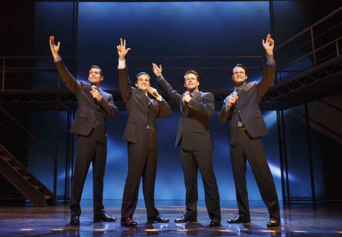 Drew Seeley, Mark Ballas, Nicolas Dromard and Matt Bogart at 