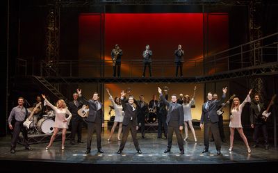 Drew Seeley, Mark Ballas, Nicolas Dromard and Matt Bogart Photo