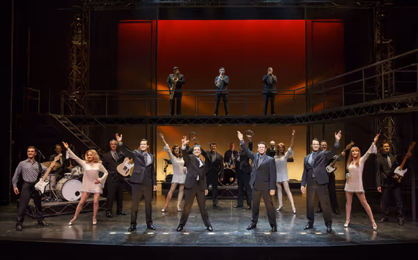 Drew Seeley, Mark Ballas, Nicolas Dromard and Matt Bogart Photo