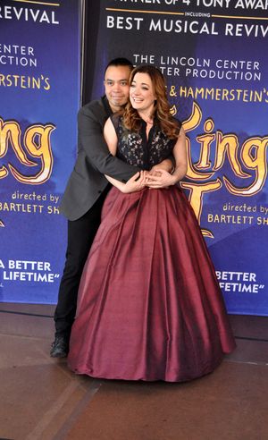 Jose Llana and Laura Michelle Kelly @ BroadwayWorld Jose Llana and Laura Michelle Kelly Photo