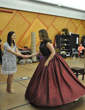 Manna Nichols and Laura Michelle Kelly @ BroadwayWorld Manna Nichols and Laura Michelle Kelly Photo
