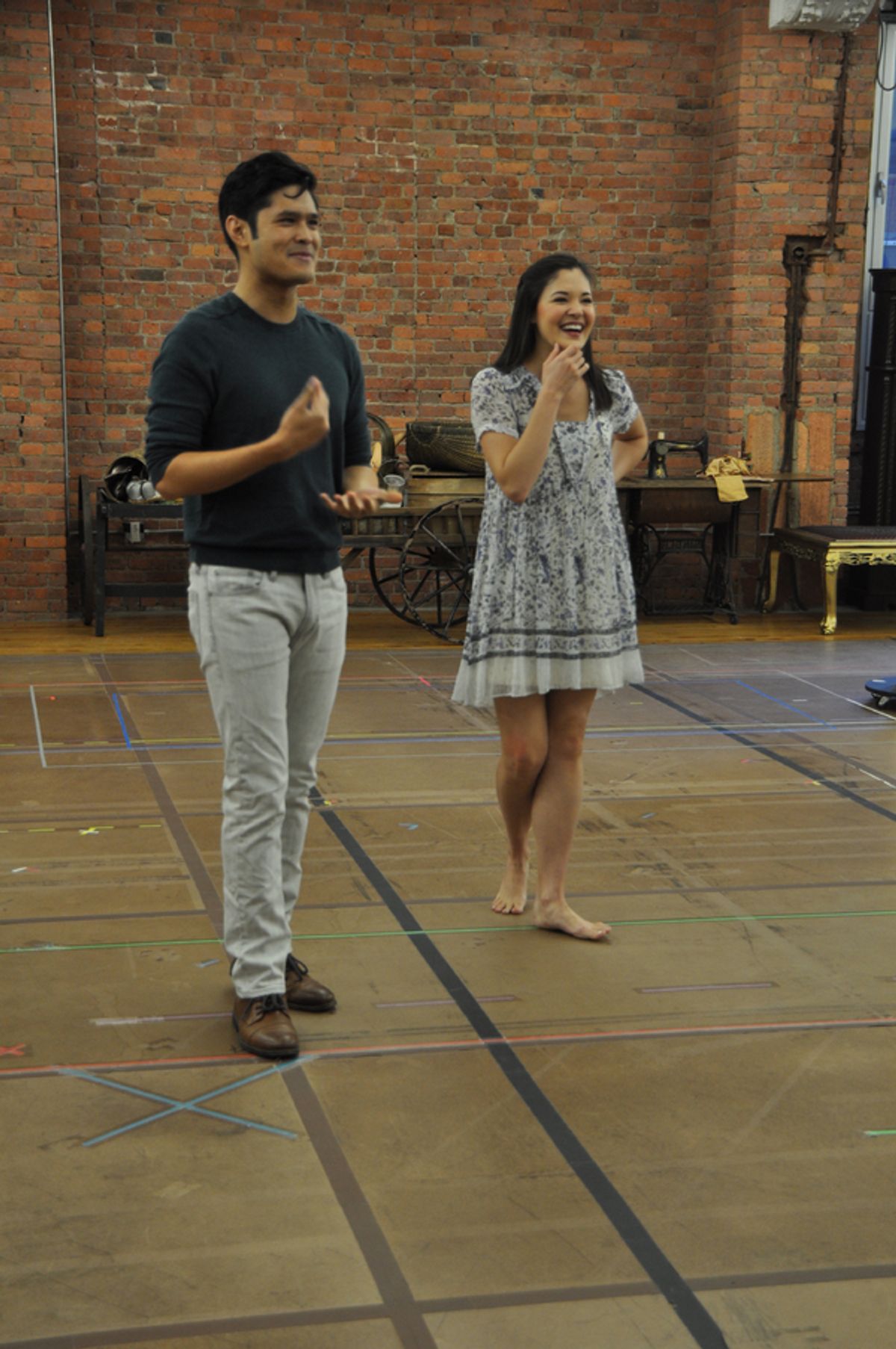 Kavin Panmeechao and Manna Nichols at 