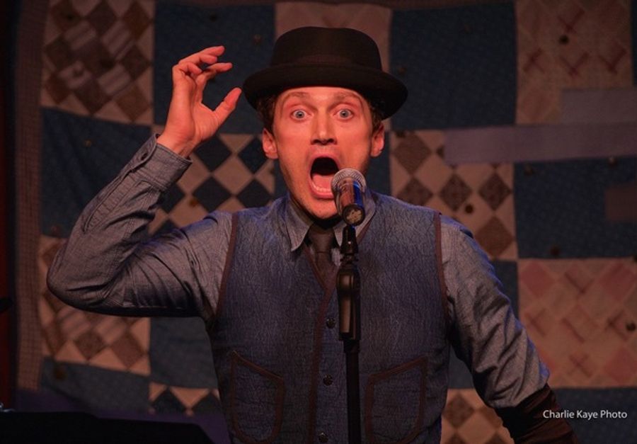 Photo Flash: HOLIDAY INN's Bryce Pinkham Brings BETWEEN THE MOON AND ME to Birdland Image