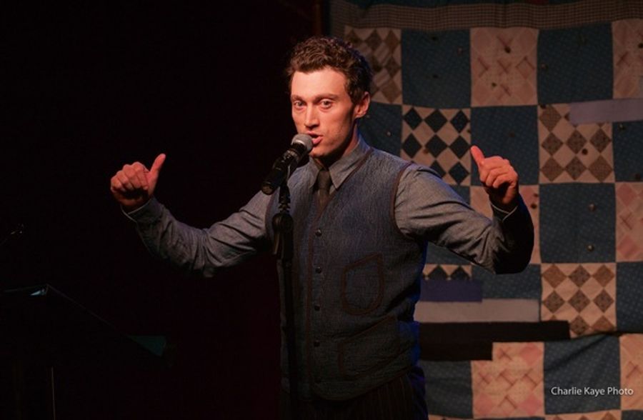 Photo Flash: HOLIDAY INN's Bryce Pinkham Brings BETWEEN THE MOON AND ME to Birdland Image