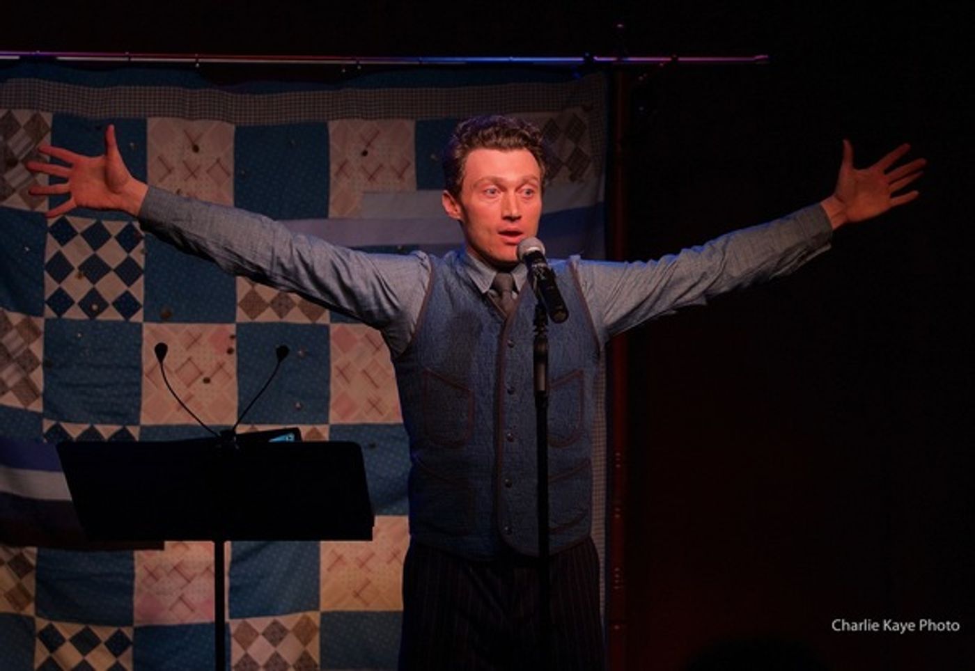 Photo Flash: HOLIDAY INN's Bryce Pinkham Brings BETWEEN THE MOON AND ME to Birdland  Image