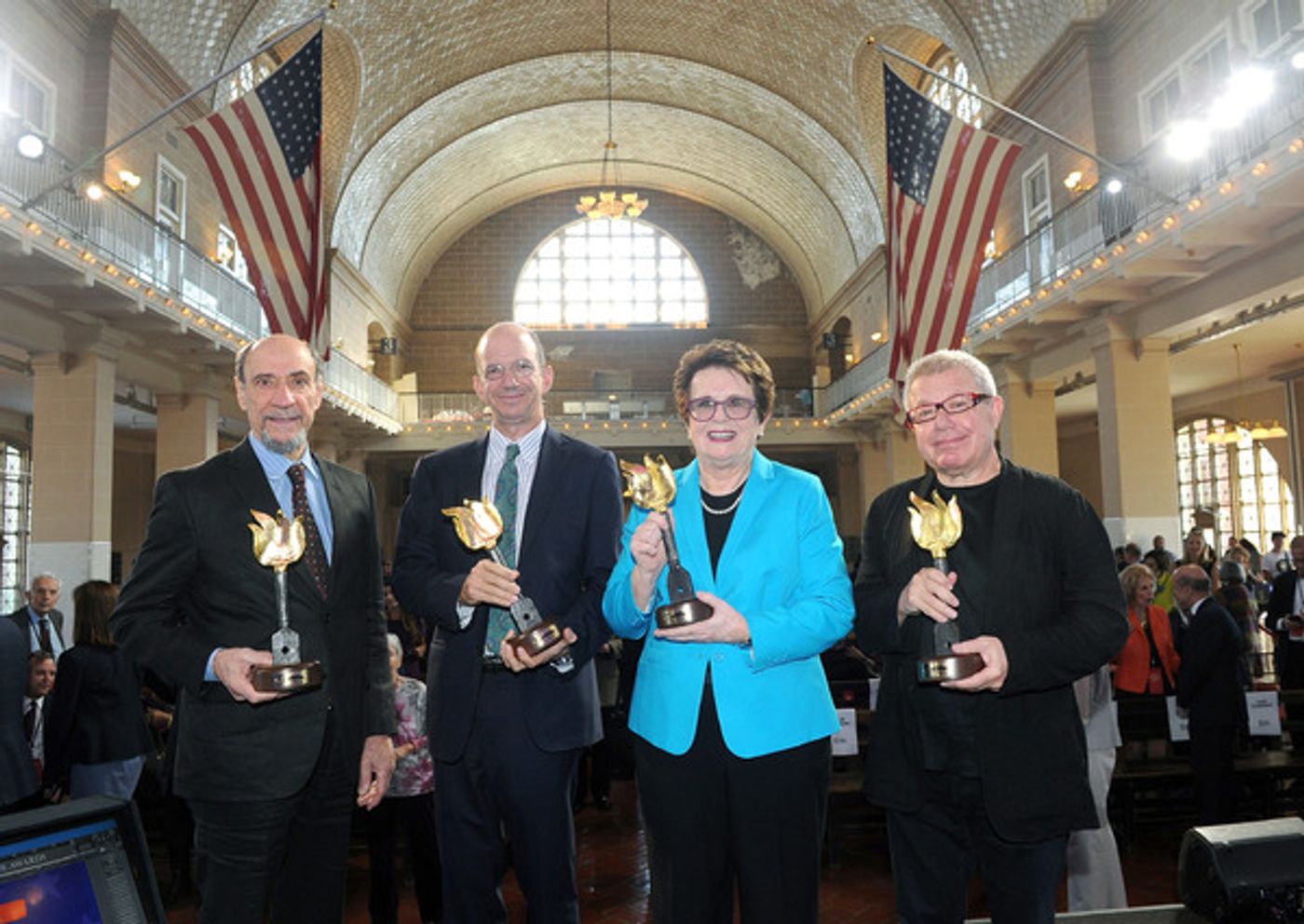 Photo Flash: Stage and Screen Icon F. Murray Abraham Honored on Ellis Island  Image