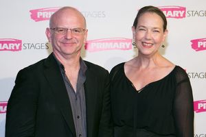 Michael Wilson and Harriet Harris Photo