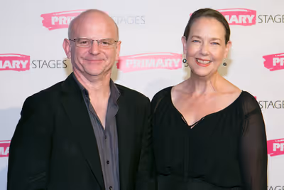 Michael Wilson and Harriet Harris Photo