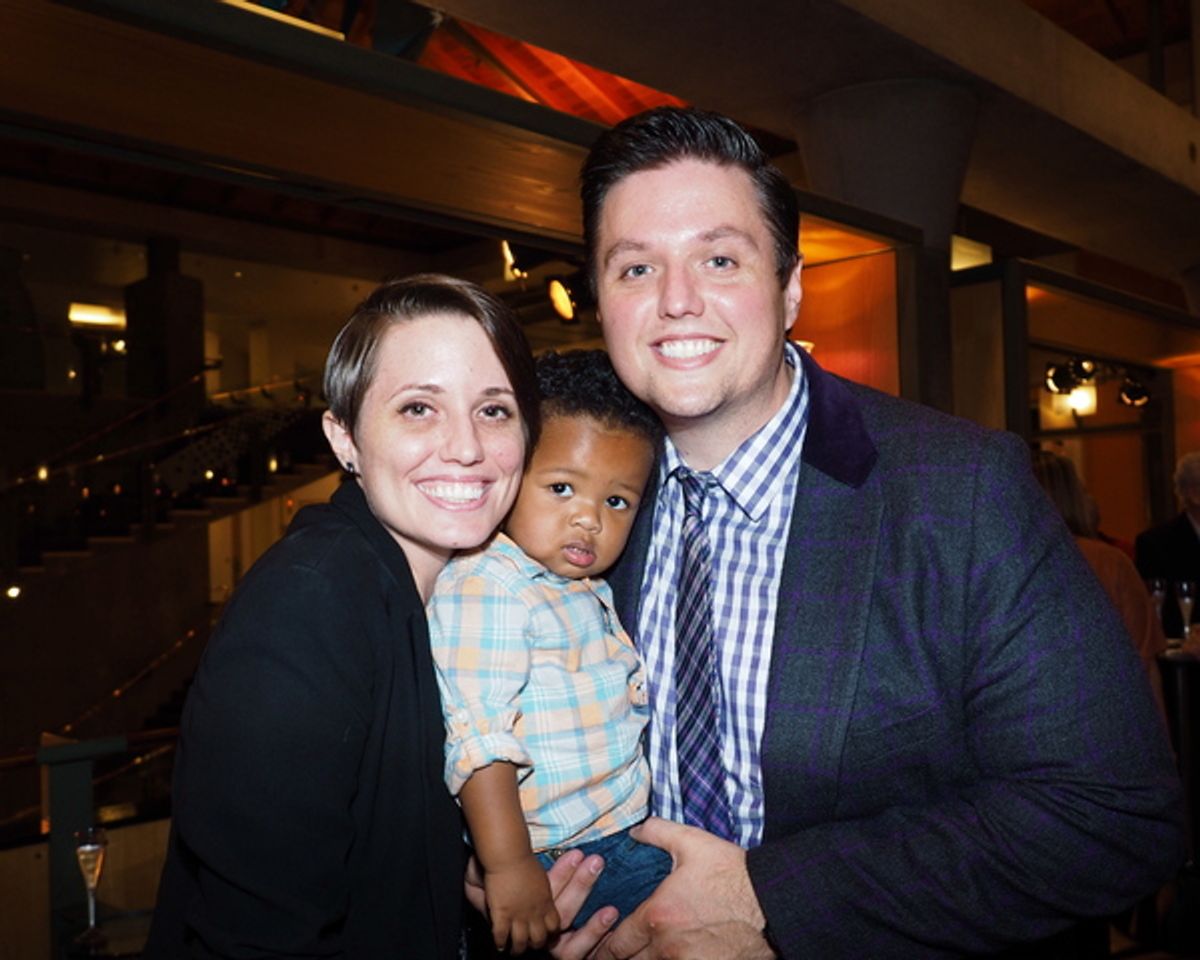 Gretchen Dawson, Isaac Dawson, and T.J. Dawson at 