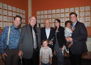 Daniel Dawson, Jim Dawson, Jude Dawson, Mayor George Ray, Gretchen Dawson, Isaac Daws Photo