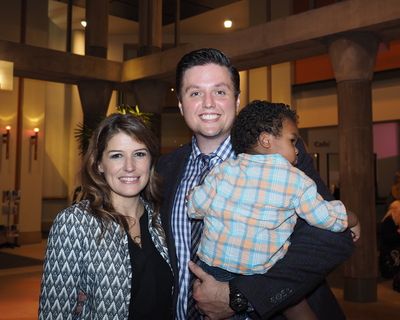 Nicole Parker, T.J. Dawson, and Isaac Dawsno Photo