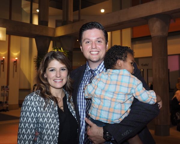 Nicole Parker, T.J. Dawson, and Isaac Dawsno Photo