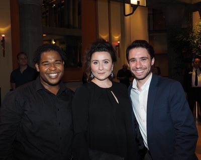 Nic Hodges, Emily King, and Dino Nicandros Photo