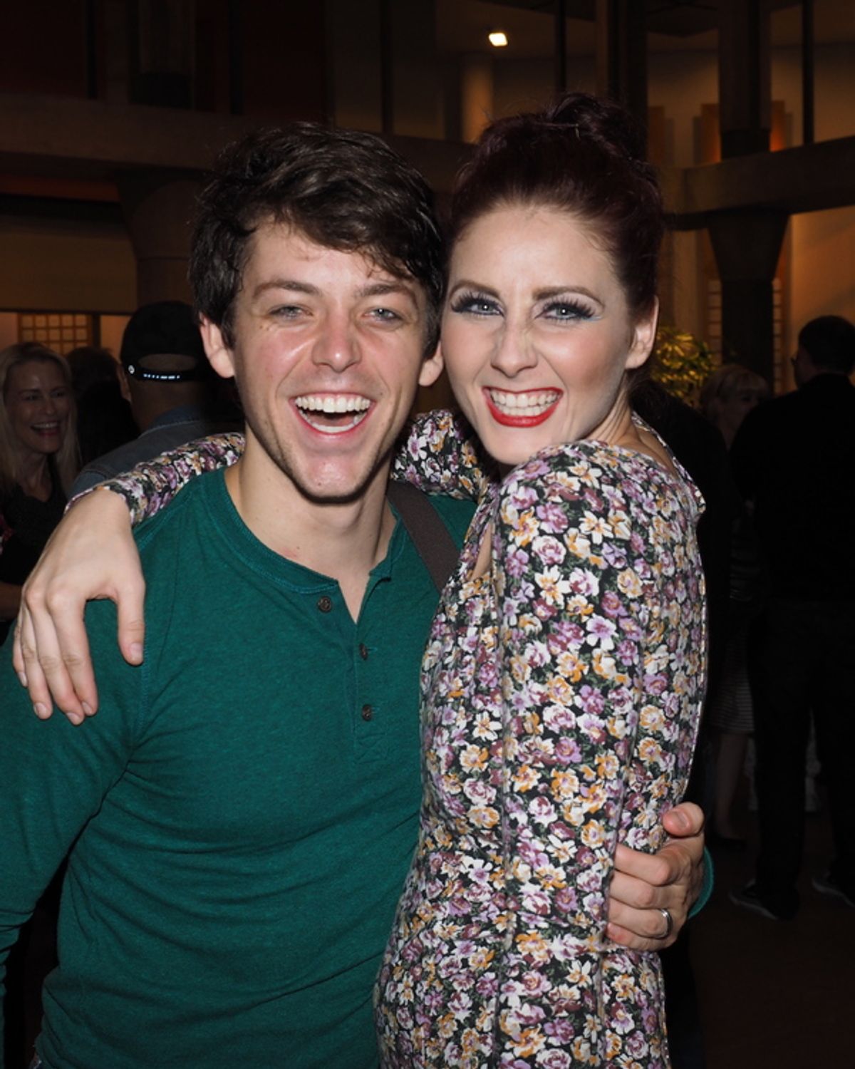 Brady Stanley and Dayna Sauble at 