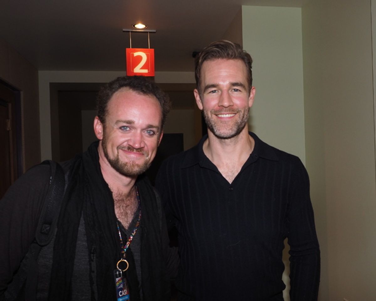 Dennis Kyle and James Van Der Beek at 