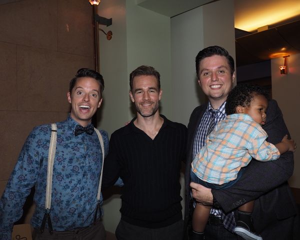 Daniel Dawson, James Van Der Beek, T.J. Dawson, and Isaac Dawson Photo