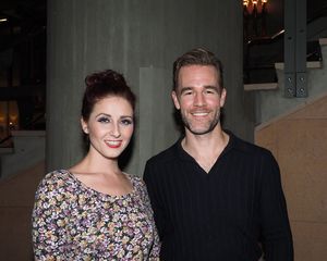 Dayna Sauble with James Van Der Beek Photo