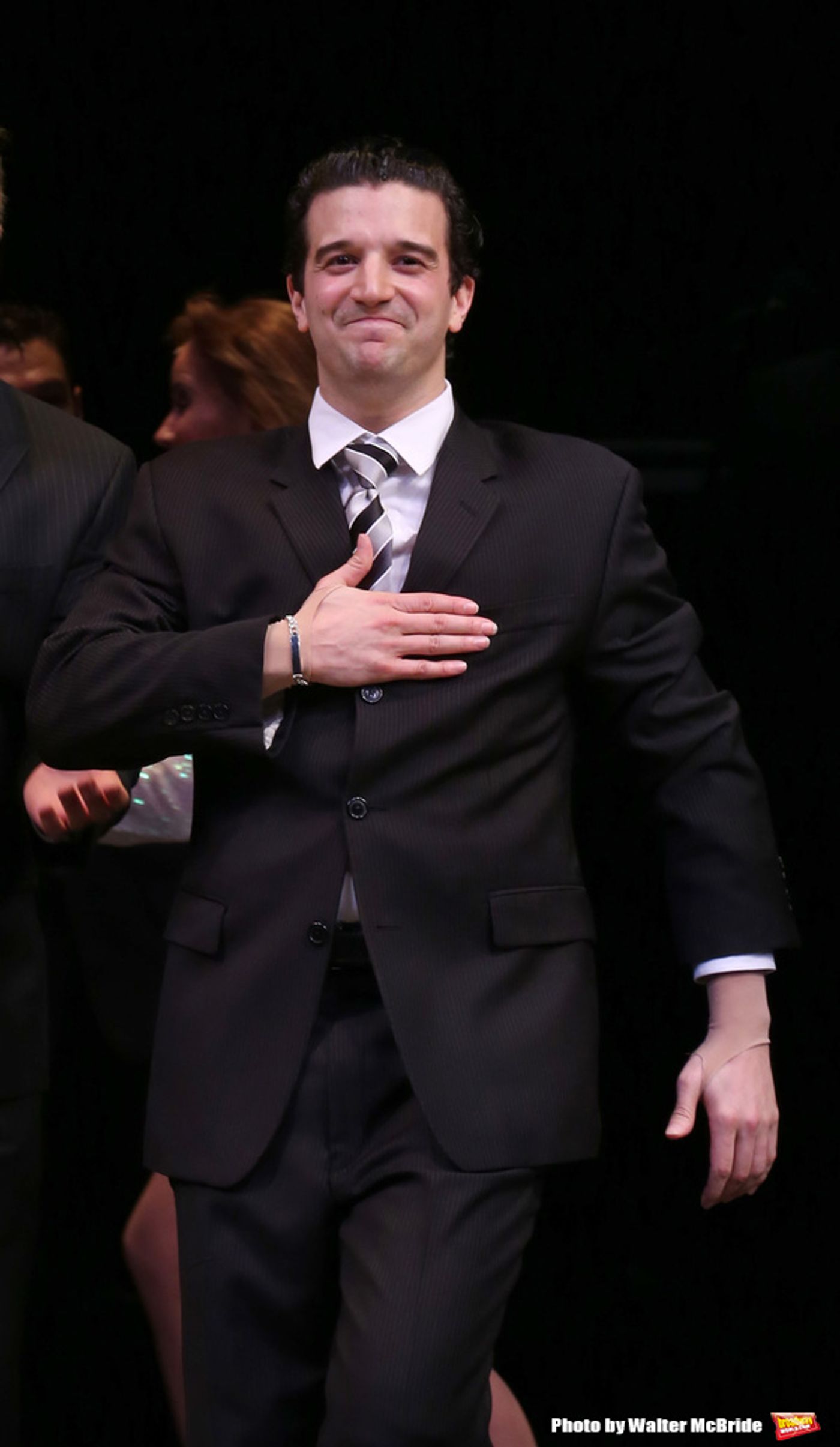 Photo Coverage: He's Too Good to Be True... Mark Ballas Takes First Broadway Bows in JERSEY BOYS!  Image