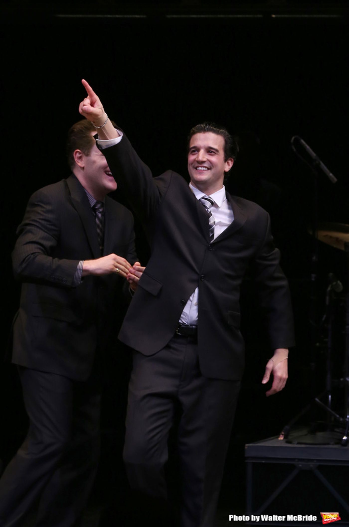 Photo Coverage: He's Too Good to Be True... Mark Ballas Takes First Broadway Bows in JERSEY BOYS!  Image