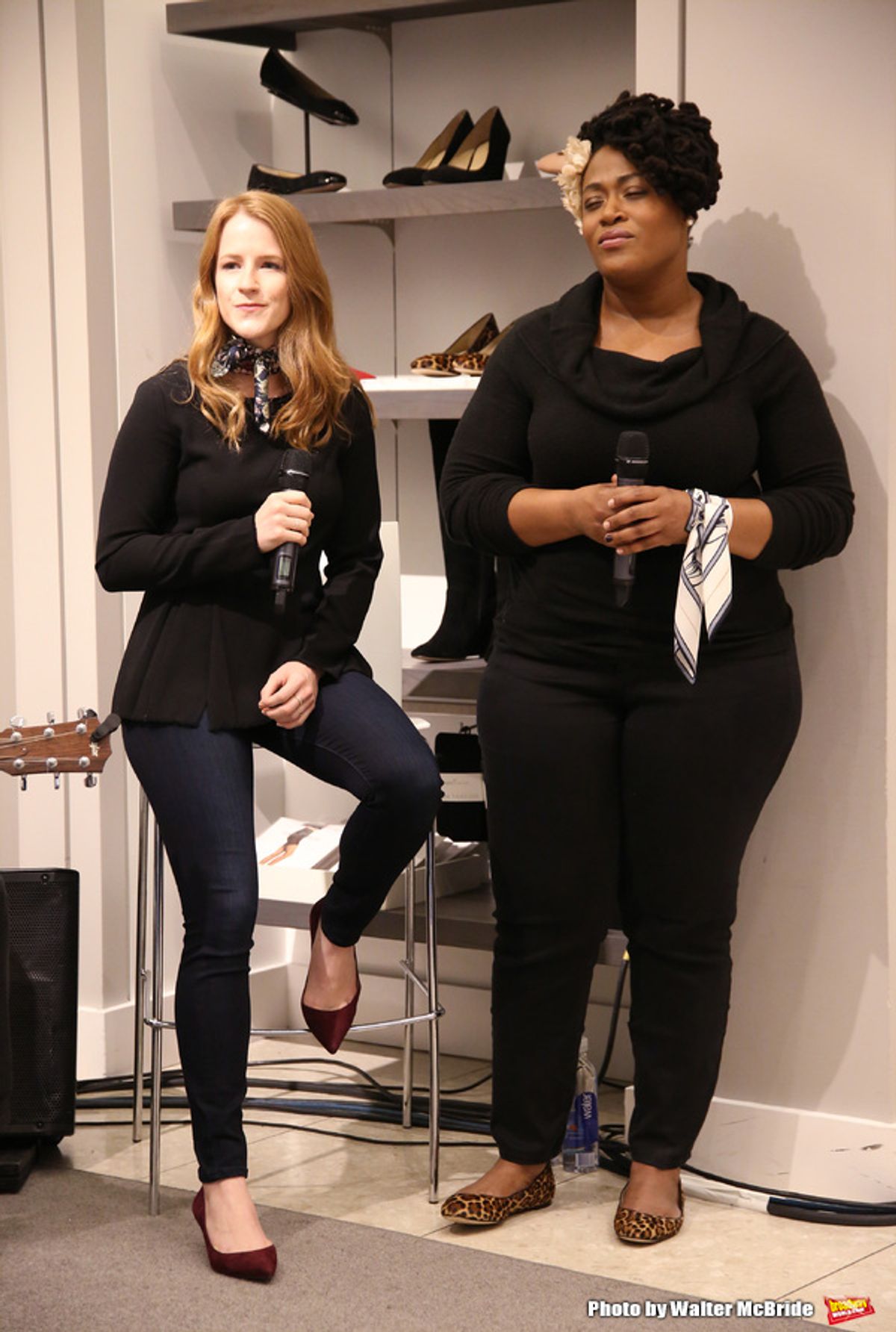 Molly Jobe and Charity Angel Dawson  at 