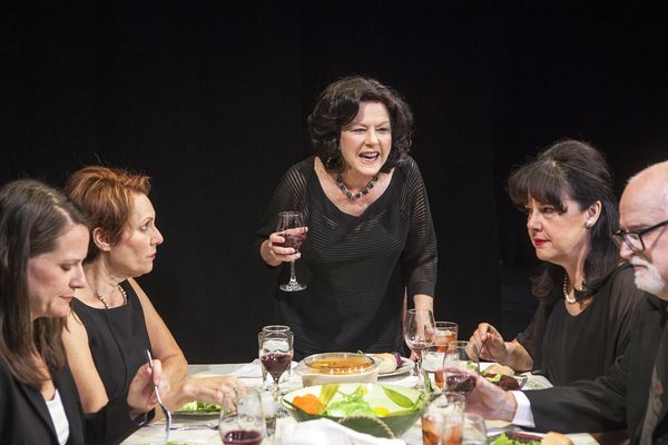 Taylor Burris, Amy Resnick, Janis Stevens, Jamie Jones, Harvey T. Jordan Photo