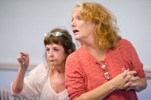 Tricia Deighton and Louise Jameson Photo