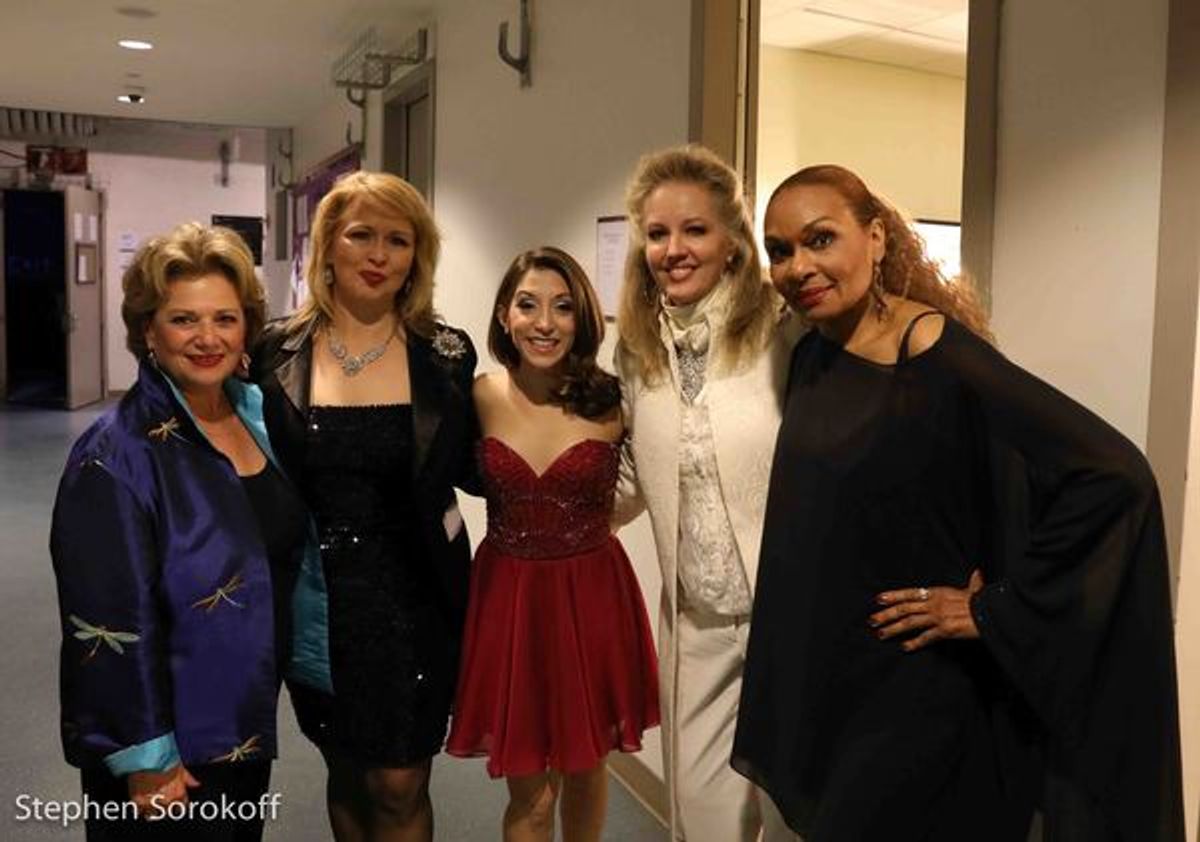 Susan Winter, Karen Oberlin, Christina Bianco, Stacy Sullivan, Vivian Reed at 