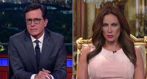 Stephen Colbert, Laura Benanti @ BroadwayWorld Stephen Colbert, Laura Benanti Photo