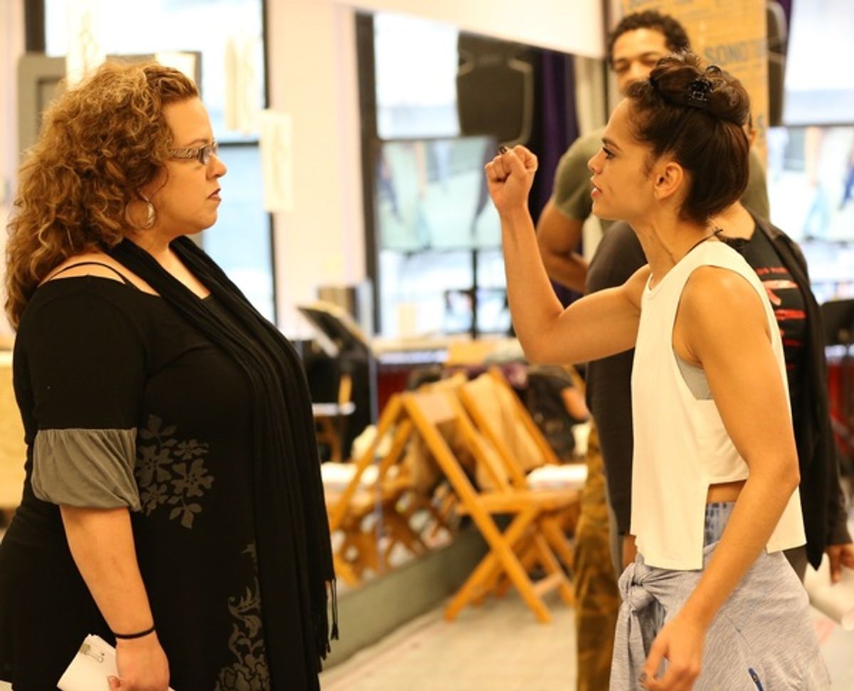 Mildred Ruiz-Sapp and Gizel Jimenez at 