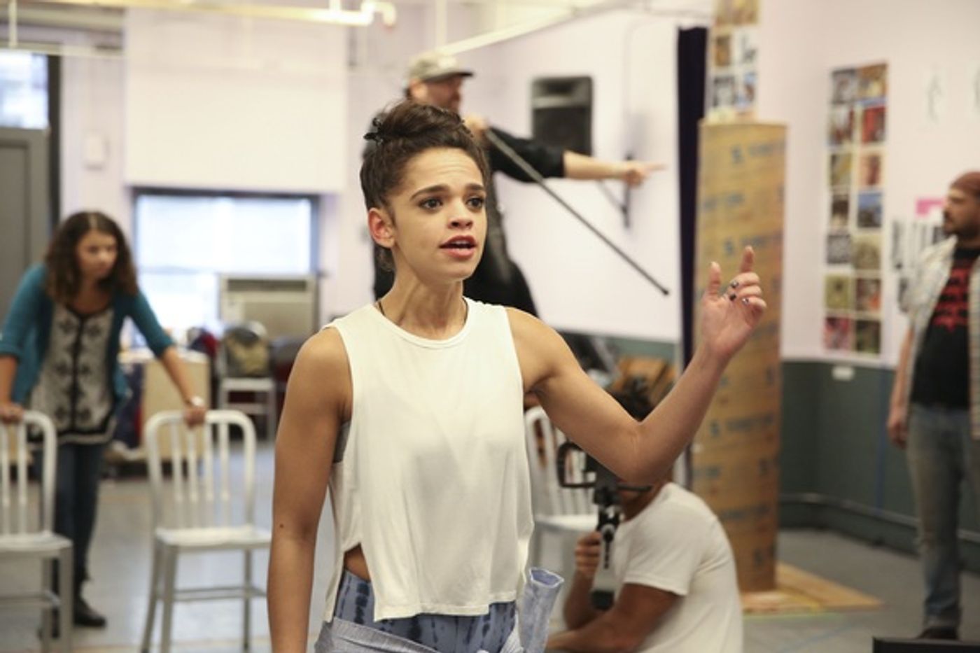 Photo Flash: In Rehearsal for PARTY PEOPLE at The Public Theater  Image