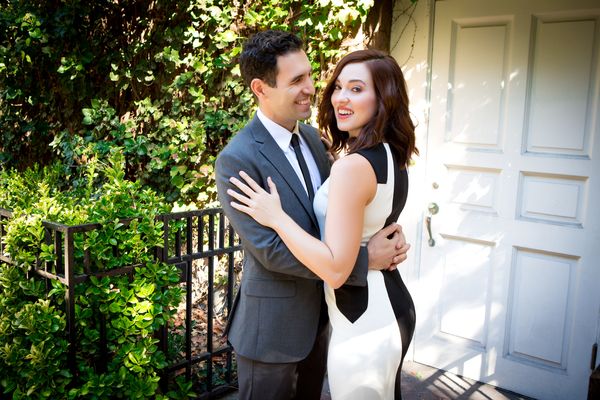 David Perlman and Stefanie Brown Photo