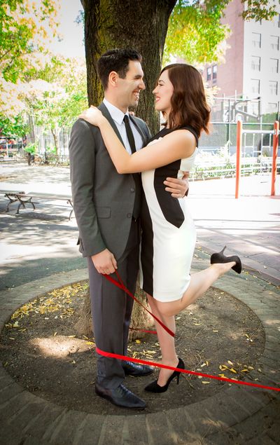 David Perlman and Stefanie Brown Photo