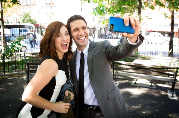 Stefanie Brown and David Perlman Photo